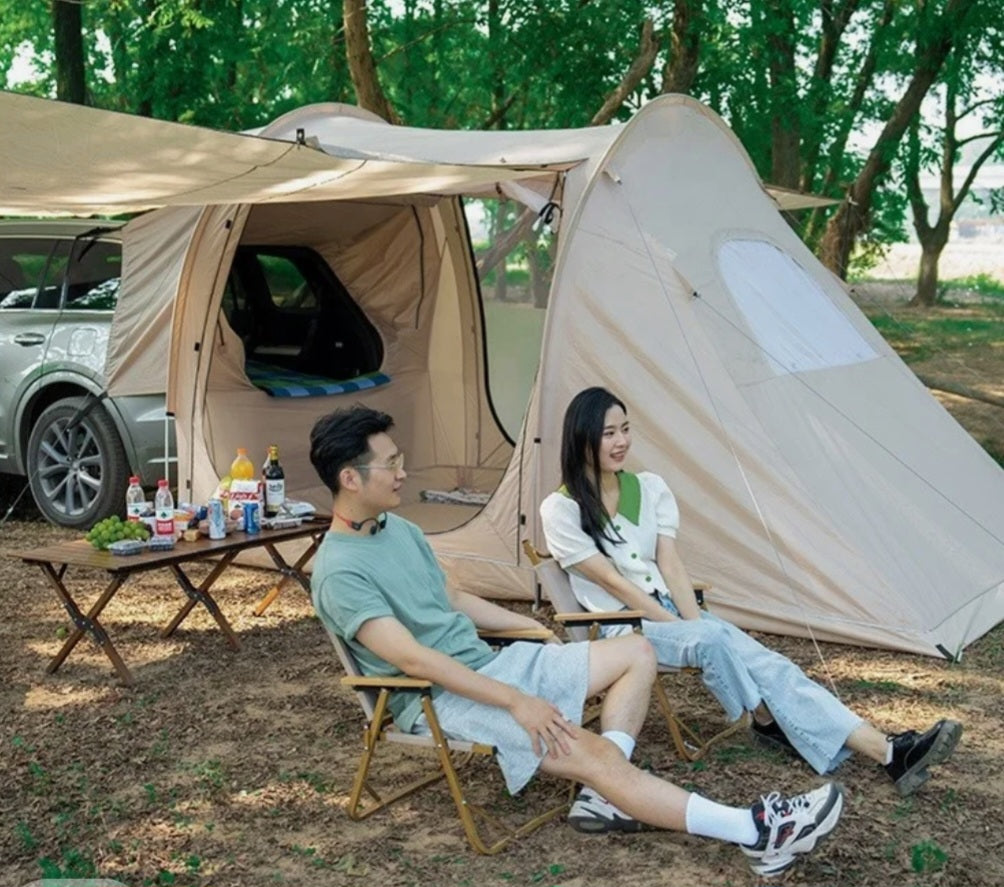 "Space Station" Tailgate Tent.