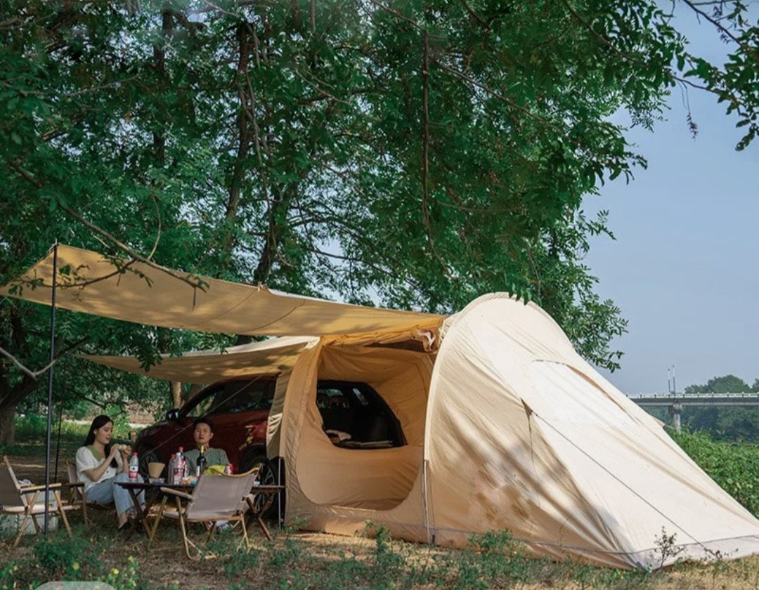 "Space Station" Tailgate Tent.