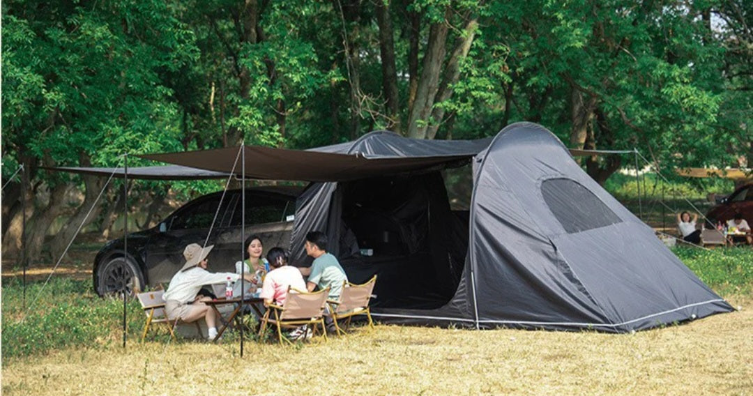 "Space Station" Tailgate Tent.