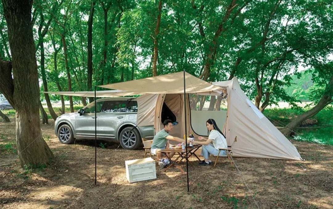 "Space Station" Tailgate Tent.