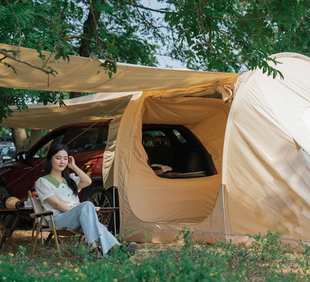 "Space Station" Tailgate Tent.