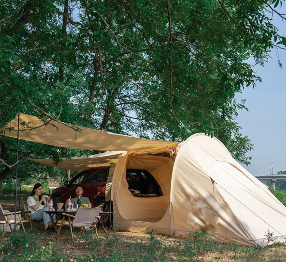 "Space Station" Tailgate Tent.