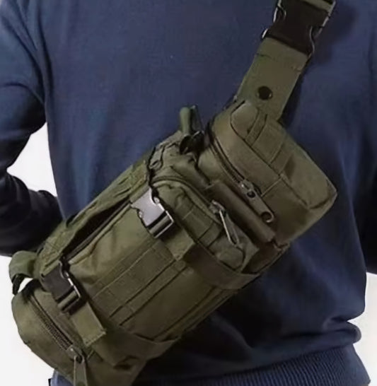 "Urban Guerrilla" Multipurpose Chest Bag Shoulder Bag. Bum Bag.