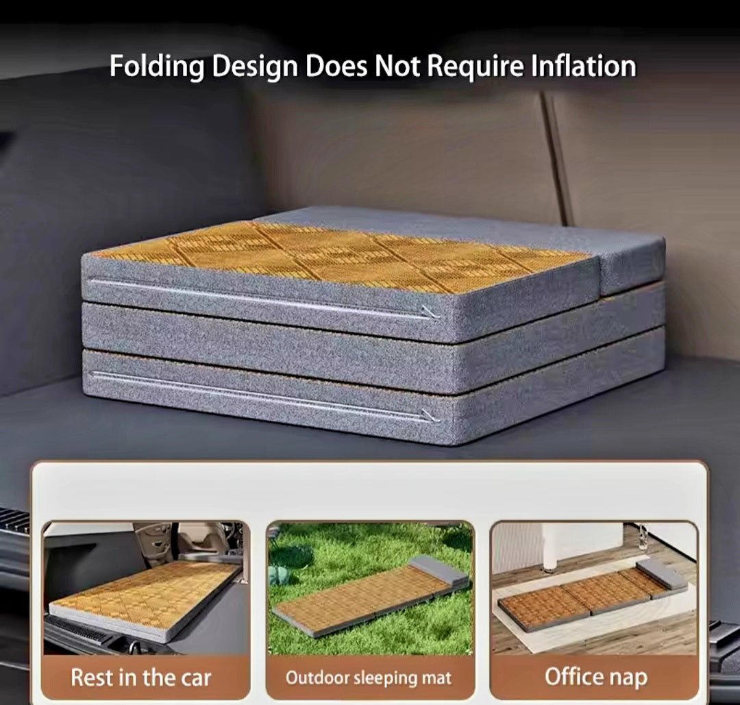 Folding Car Camping Mattress. Single