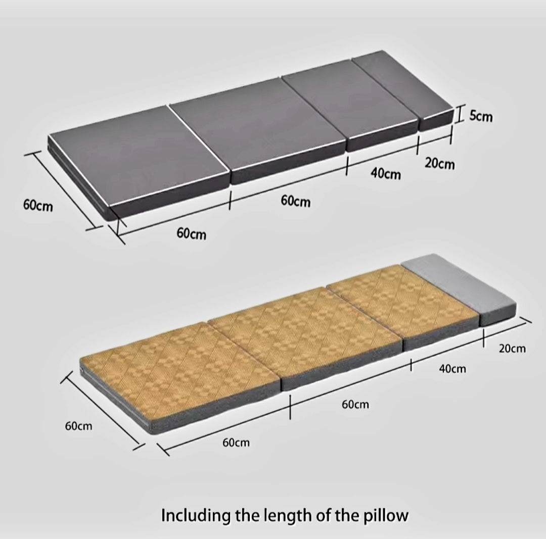 Folding Car Camping Mattress. Single
