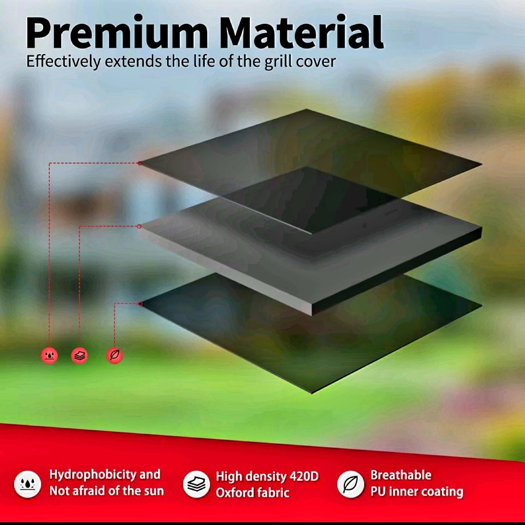 Barbecue Covers. 5 Sizes.