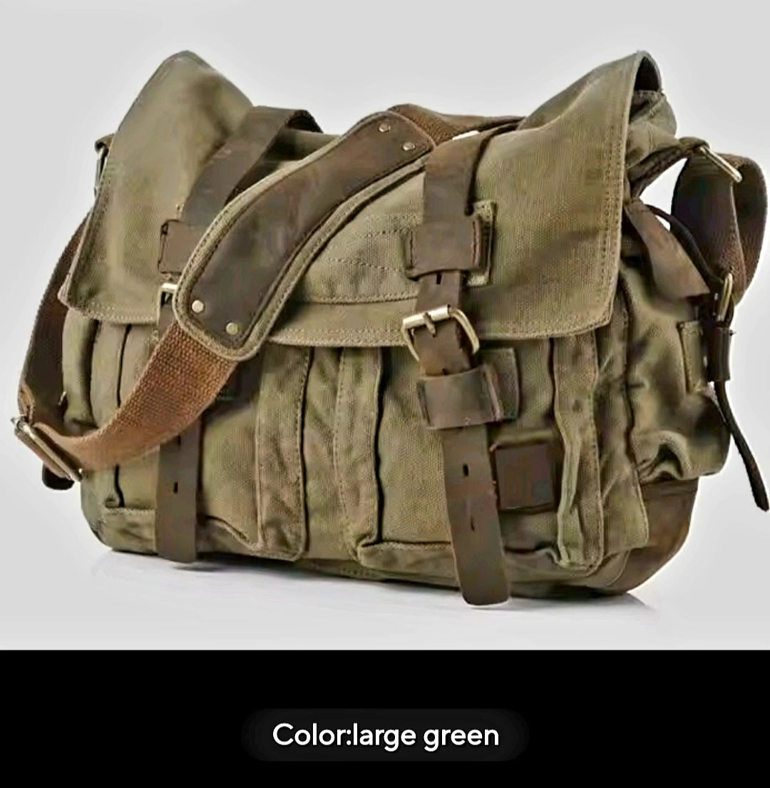 Vintage Men's Messenger Bag