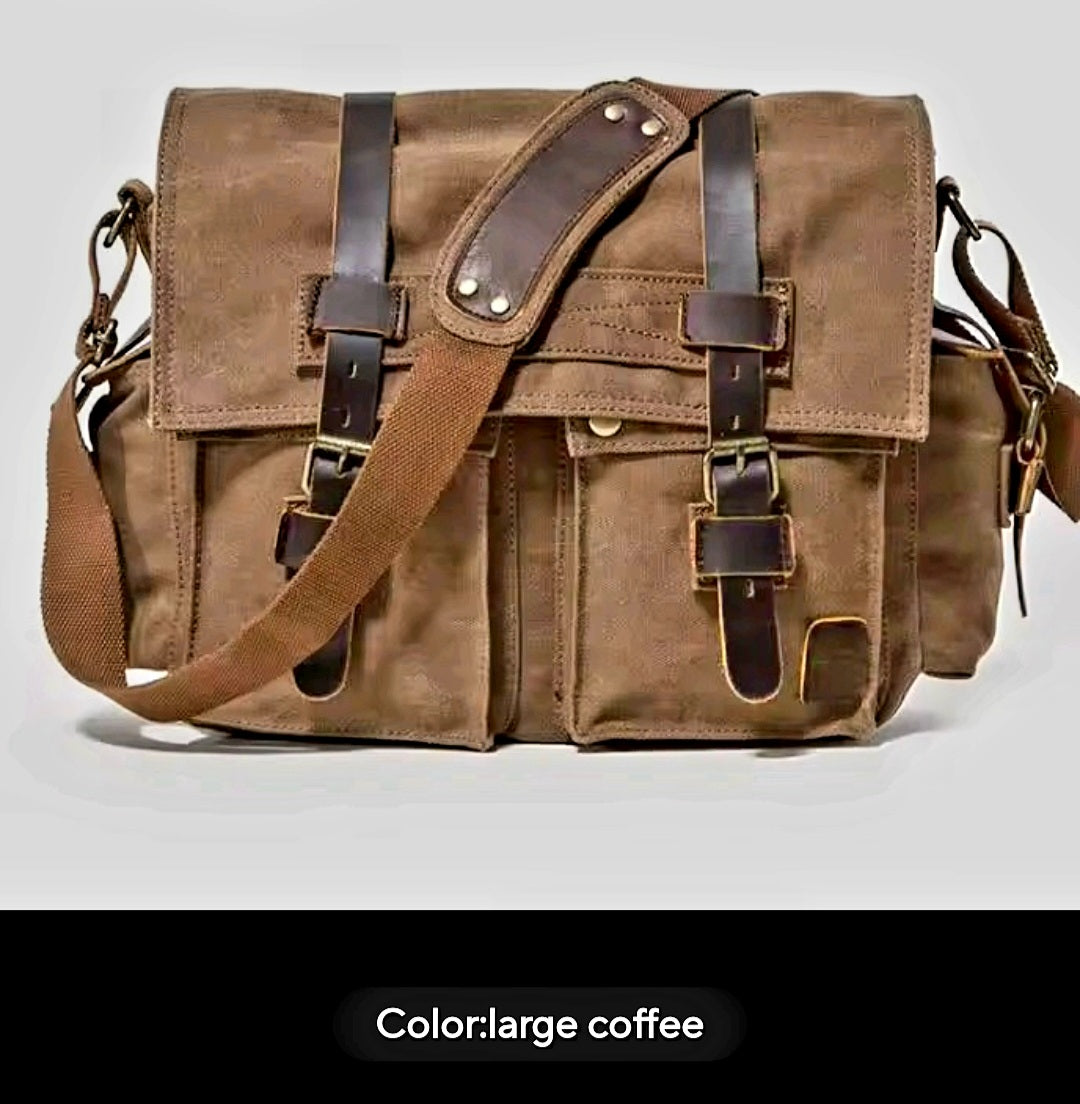 Vintage Men's Messenger Bag