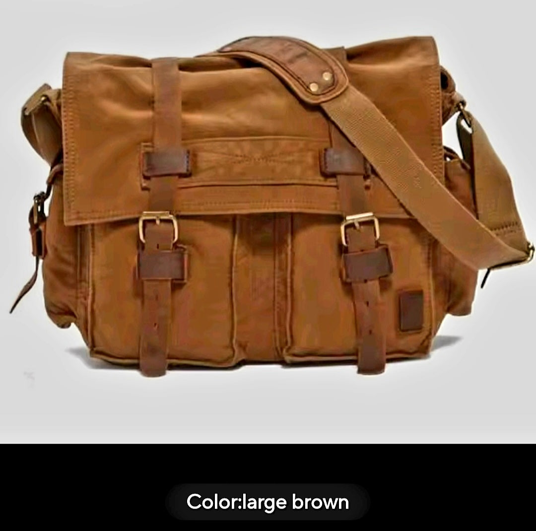 Vintage Men's Messenger Bag