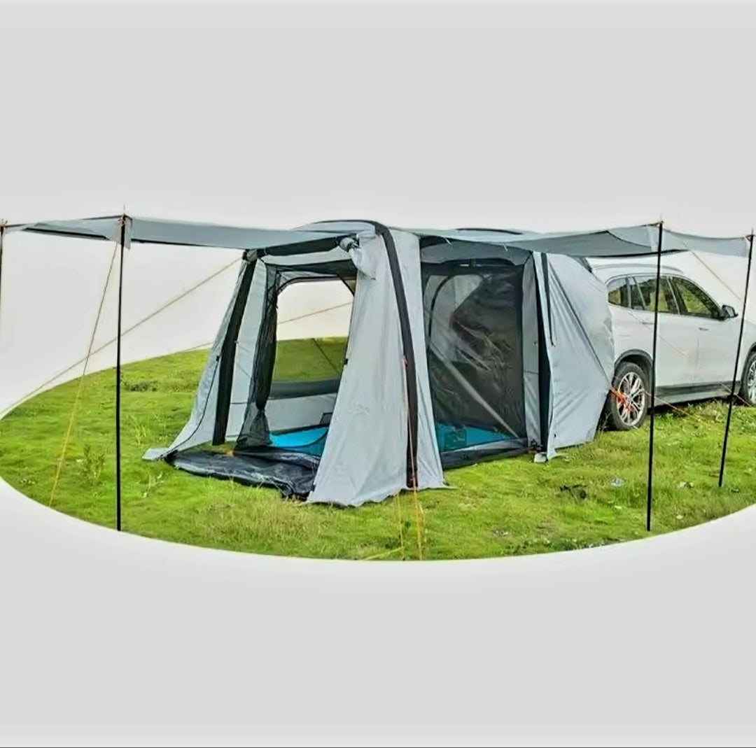 "SILVER FOX" Inflatable Tailgate Tent.