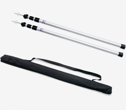 Tent Poles.
Telescopic.