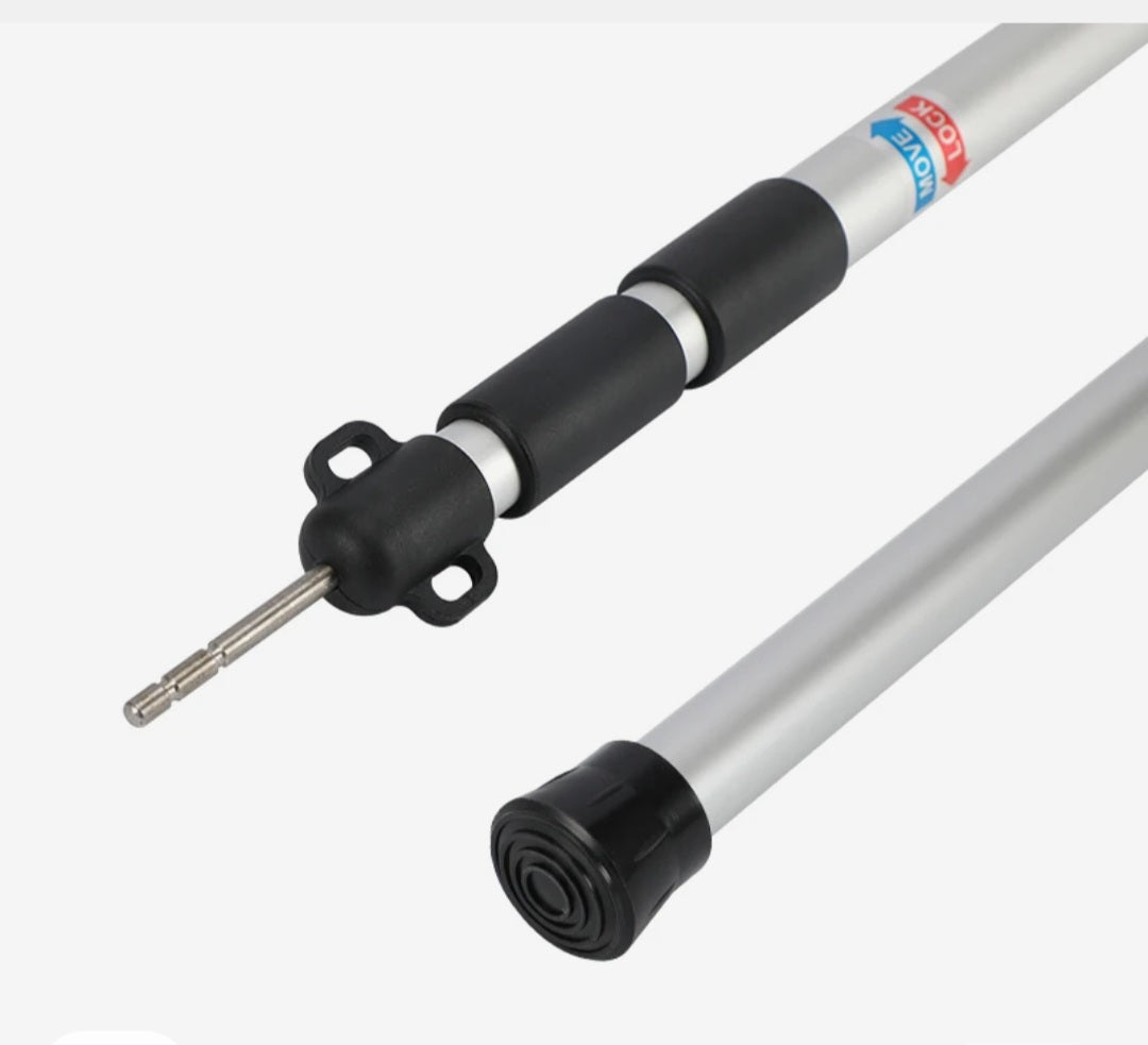 Tent Poles.
Telescopic.