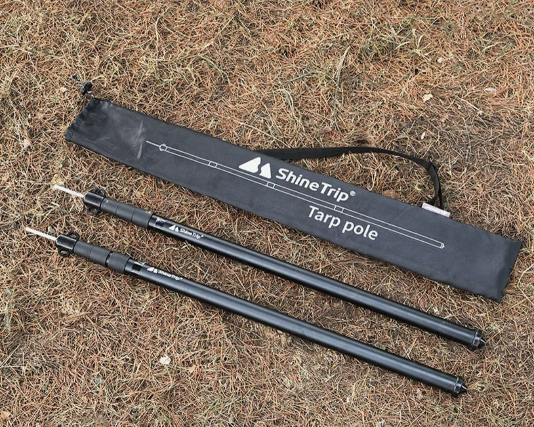 Tent Poles.
Telescopic.