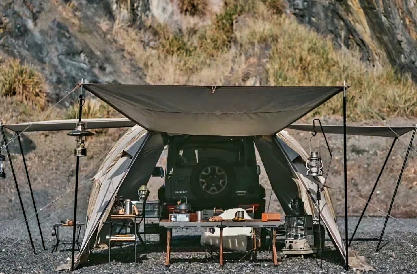 "Base Camp" Tailgate Tent