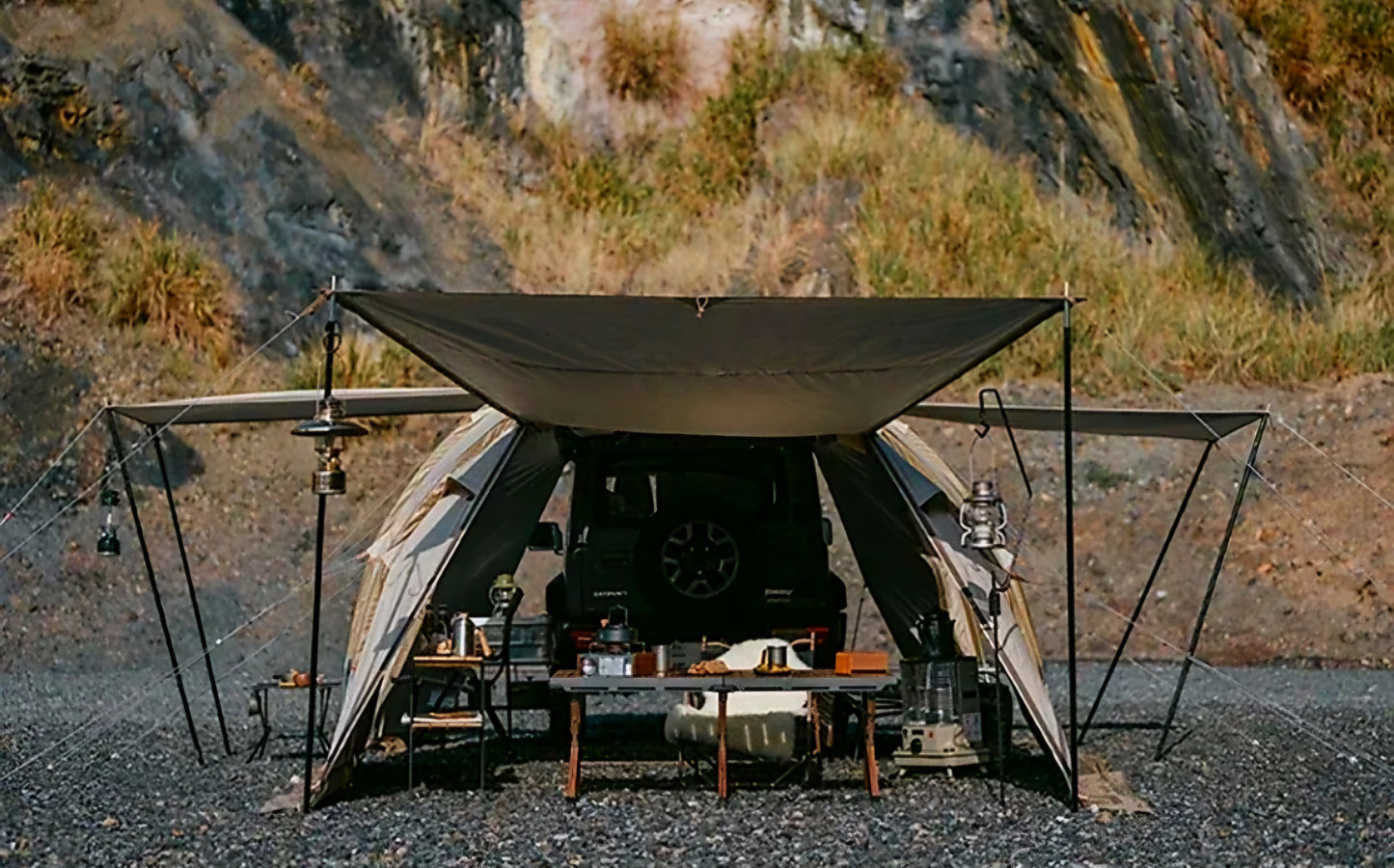 "Base Camp" Tailgate Tent