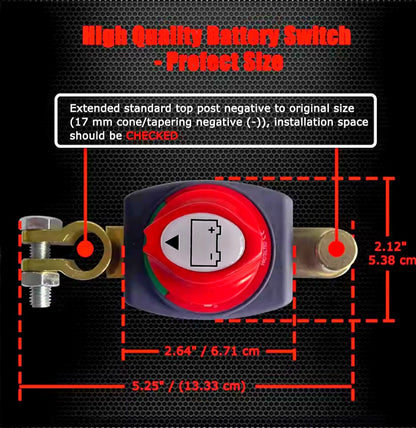 Battery Isolation Switch