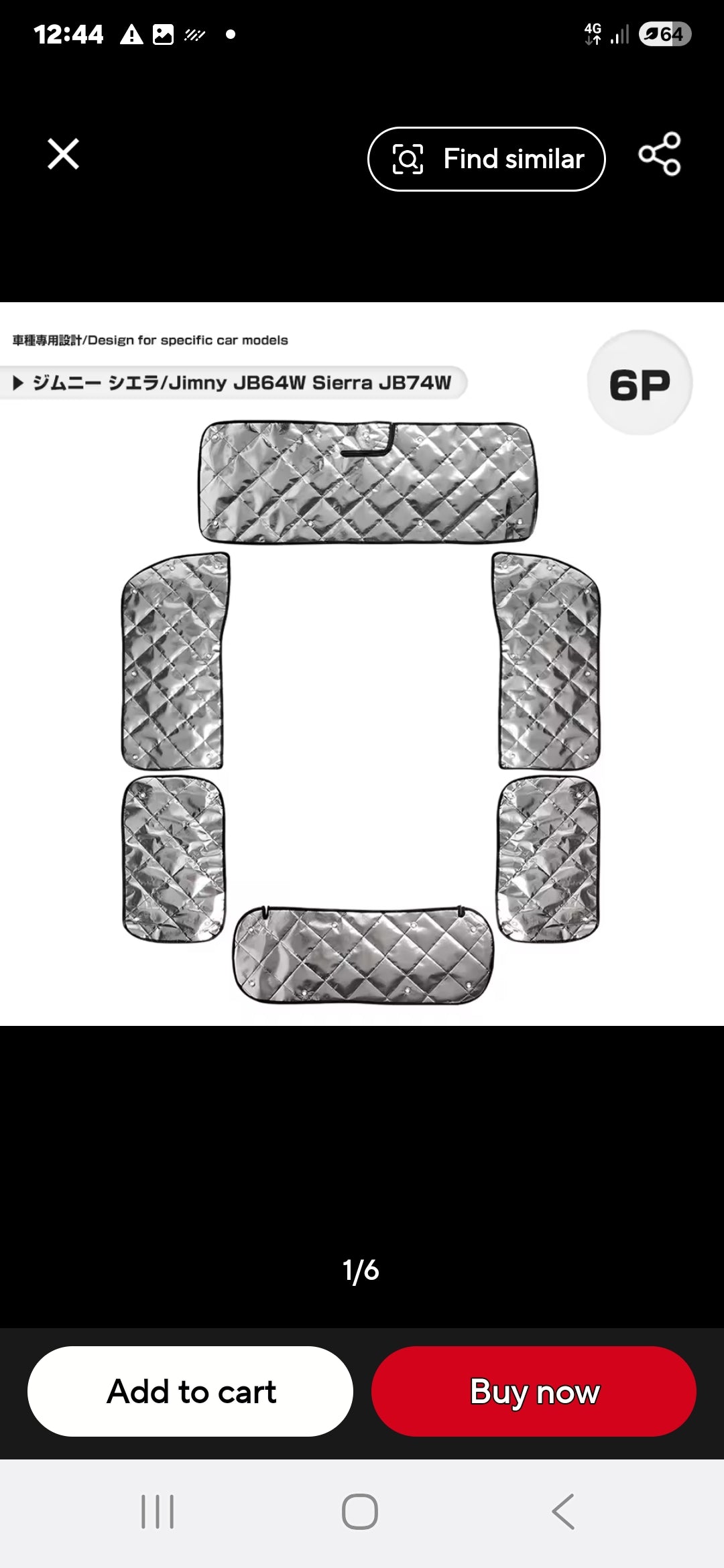 Suzuki Black Out Window  Covers.