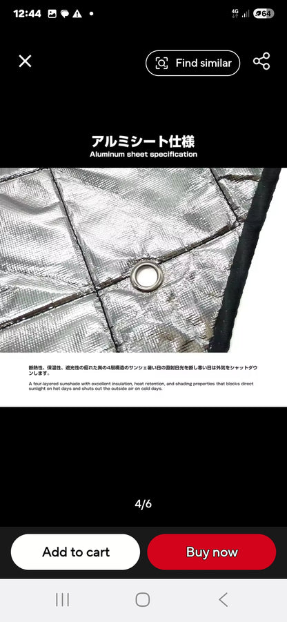 Suzuki Black Out Window  Covers.