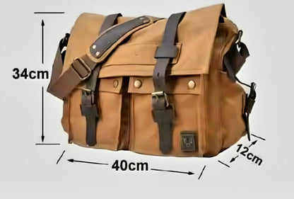 Vintage Men's Messenger Bag