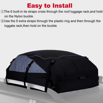 Roof Rack Cargo Carrier.  Luggage Bag. Roof Top.