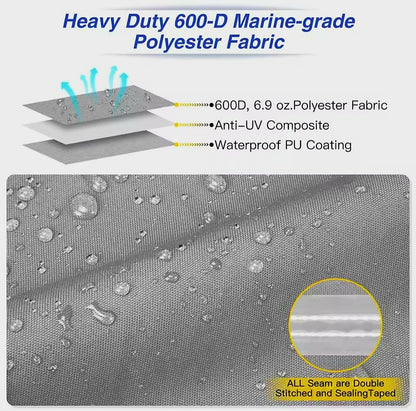 "Moana" Boat Cover.                      Heavy Duty