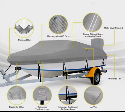 "Moana" Boat Cover.                      Heavy Duty