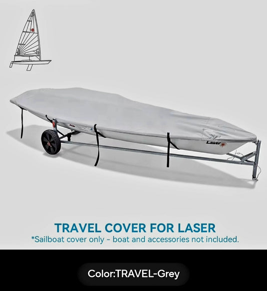 Laser Cover.            Cover for Laser Sailboat.