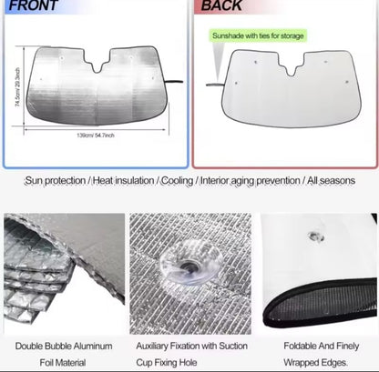Audi Blackout Window Covers.  "Supcarpad"