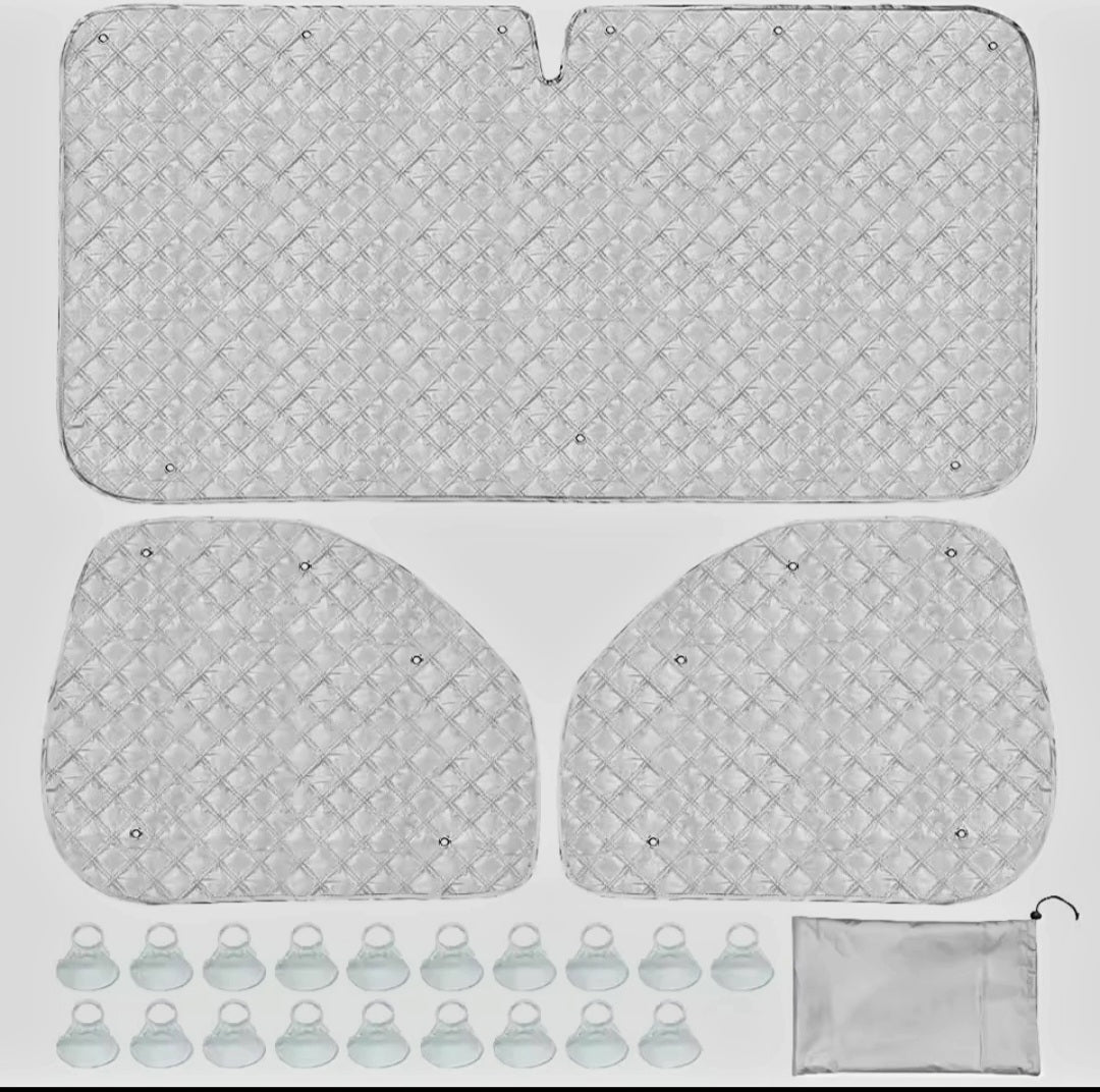 Blackout Thermal Window Covers. Fiat Ducato.  Citroen Relay. Peugeot Boxer. 2006 - 2022