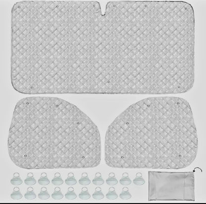 Blackout Thermal Window Covers. Fiat Ducato.  Citroen Relay. Peugeot Boxer. 2006 - 2022