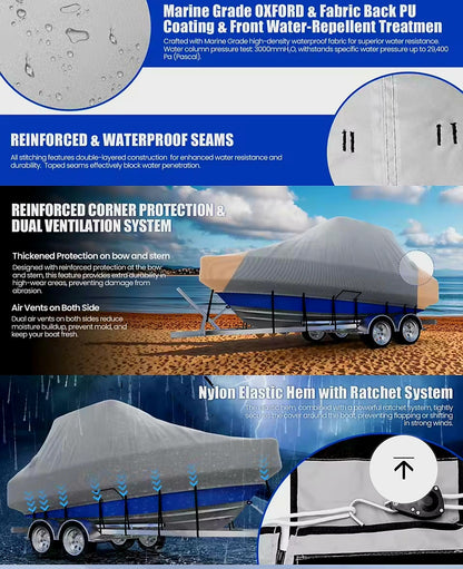 Boat Covers.                  Cabin Boat.                        Semi Custom.