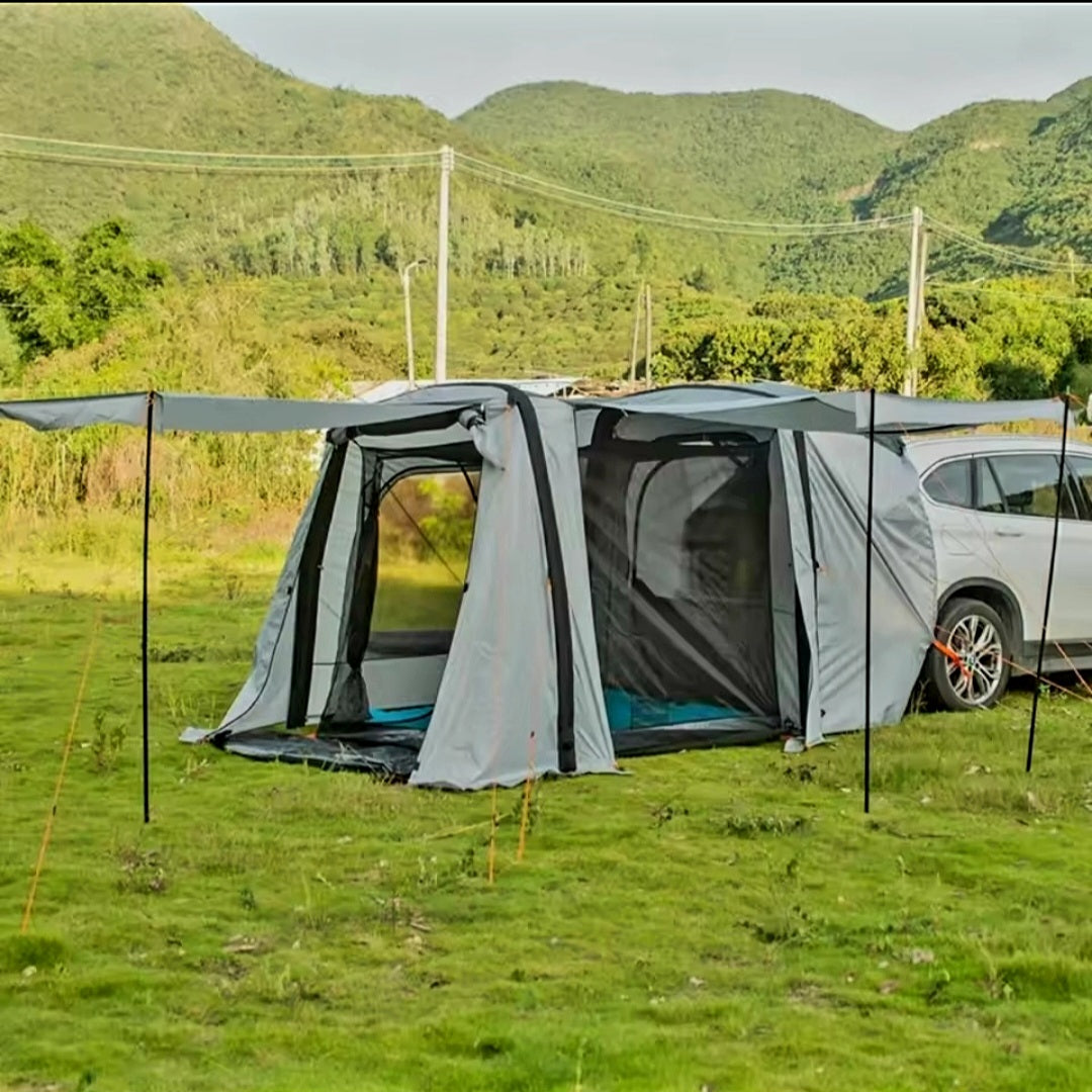 "SILVER FOX" Inflatable Tailgate Tent.