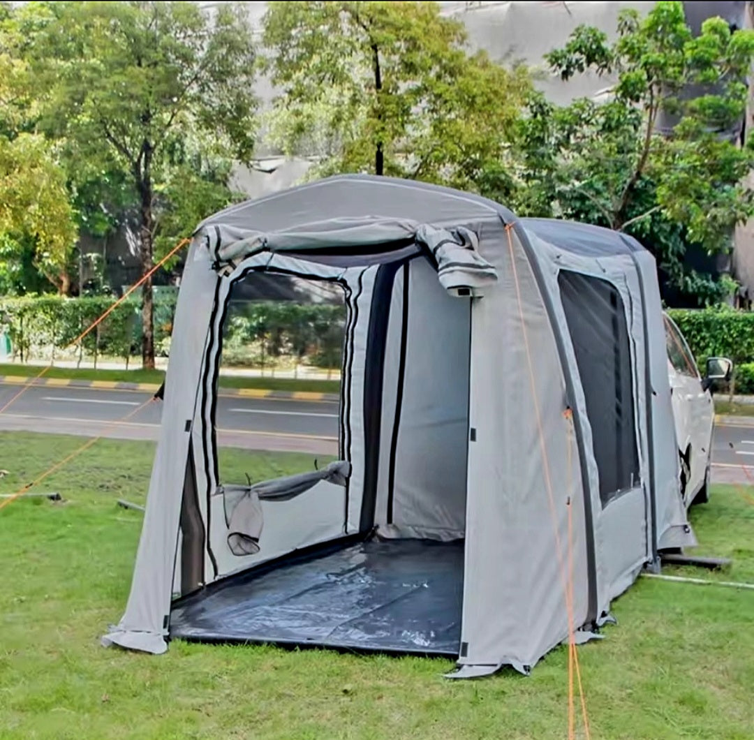 "SILVER FOX" Inflatable Tailgate Tent.