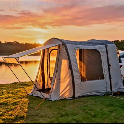 "SILVER FOX" Inflatable Tailgate Tent.